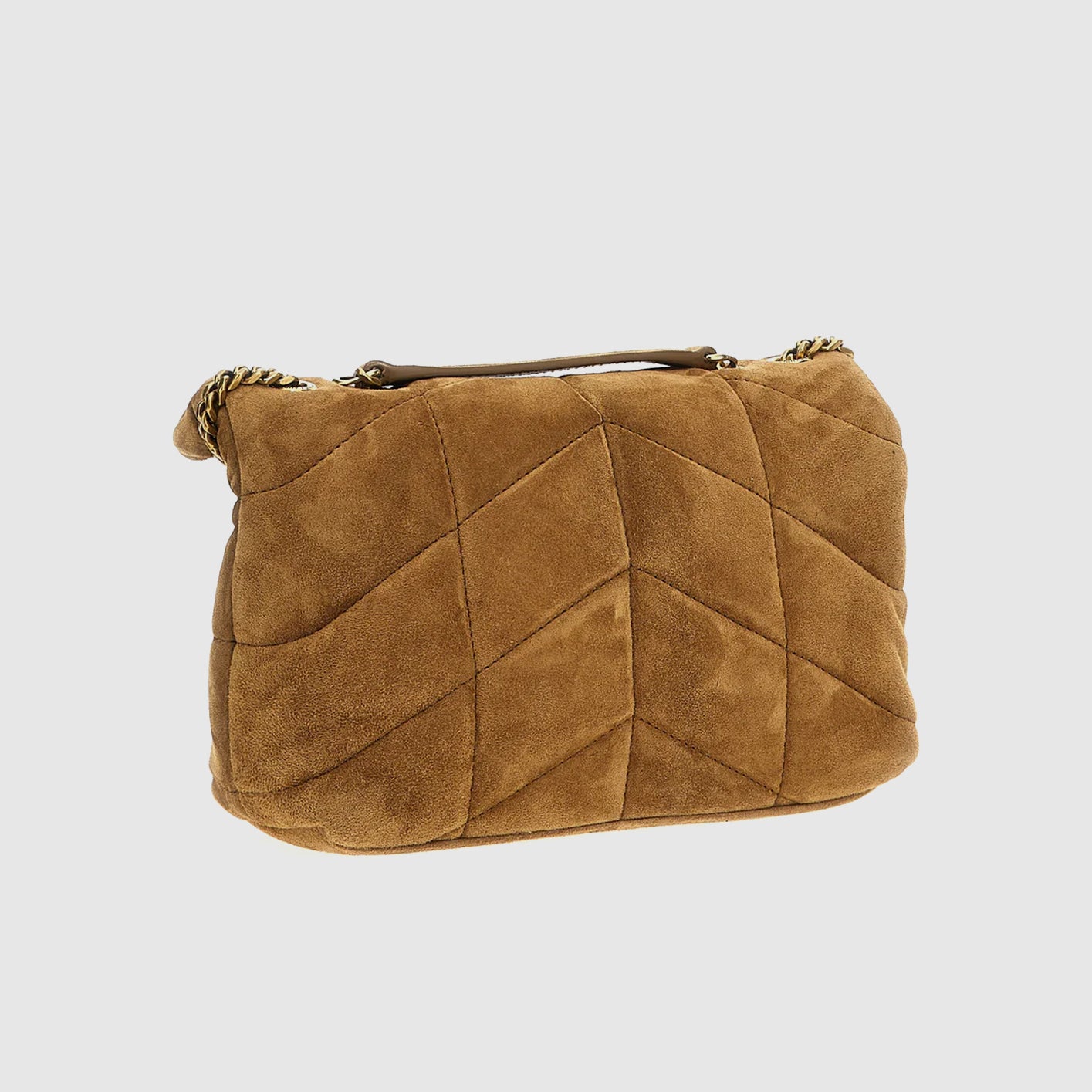 Puffer Toy Shoulder Bags Beige