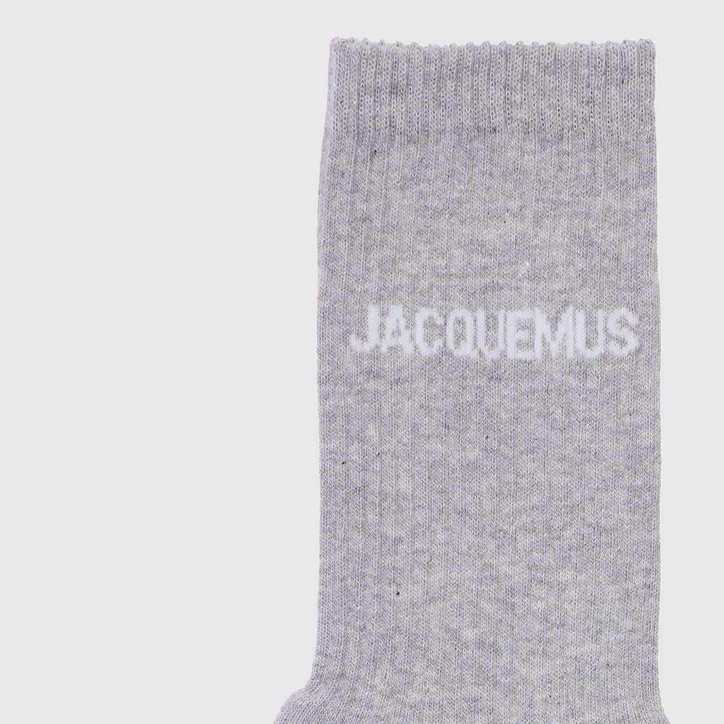 Les Chaussettes logo knit socks