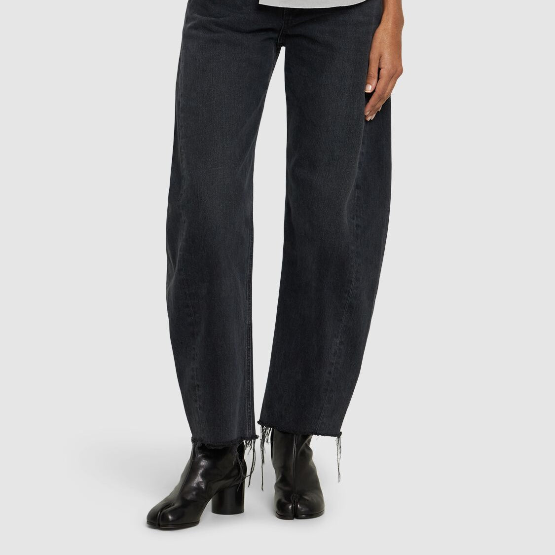 60mm Tabi leather ankle boots