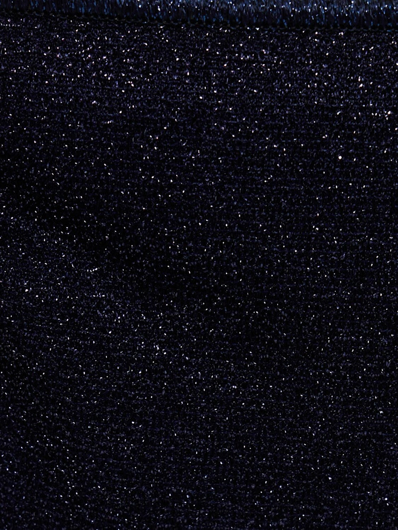 Lumiere lurex triangle bandeau bikini