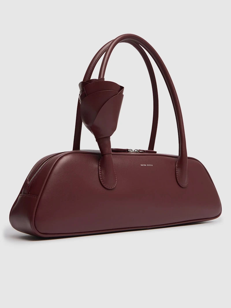 Brigitte Trapeze leather shoulder bag
