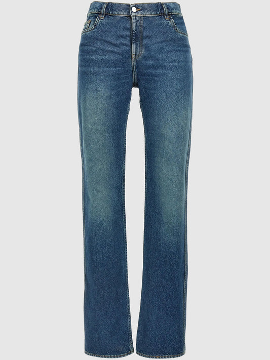 Strap jeans