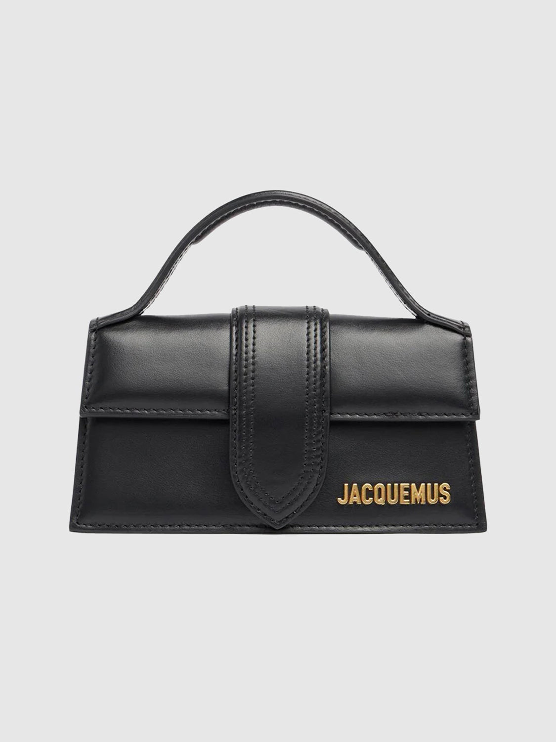 Le Bambino leather top handle bag
