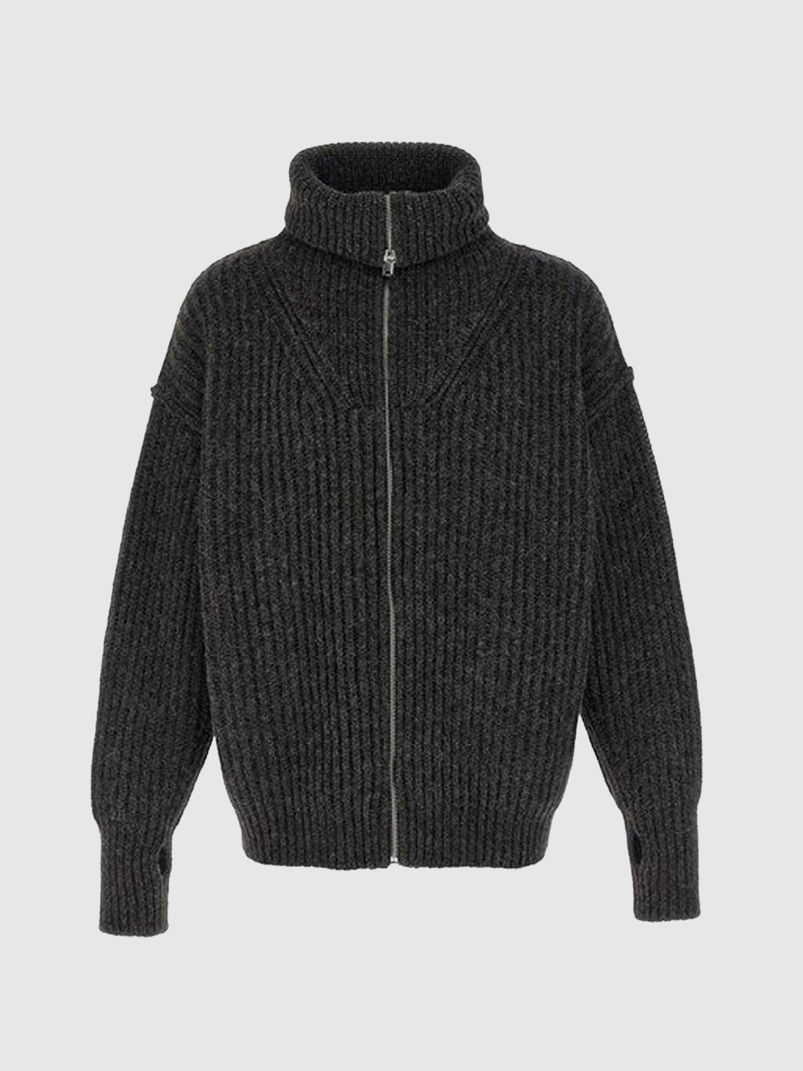 Ribbed cardigan