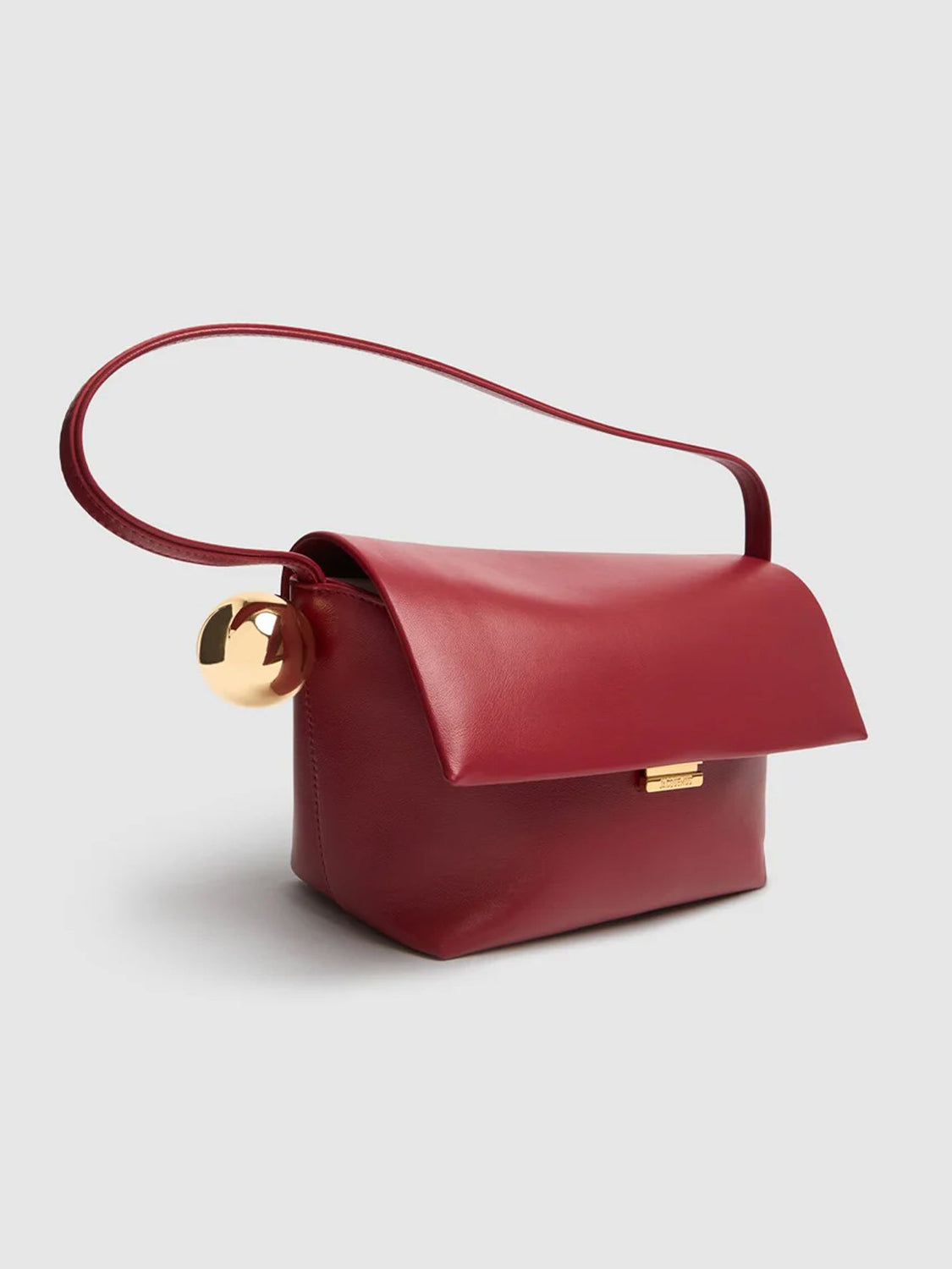 Le Rond Carre leather shoulder bag