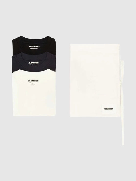 3-pack Logo patch T-shirt