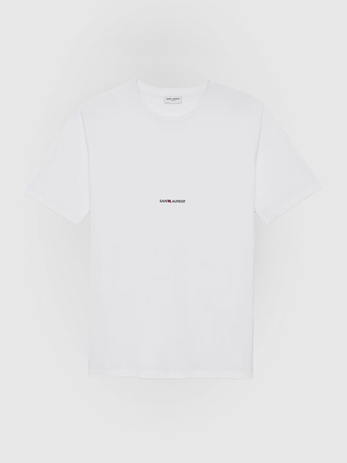 'Saint Laurent Rive gauche' white T-shirt