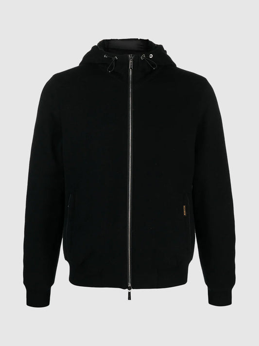 Brigno-MRW zip-up hooded jacket