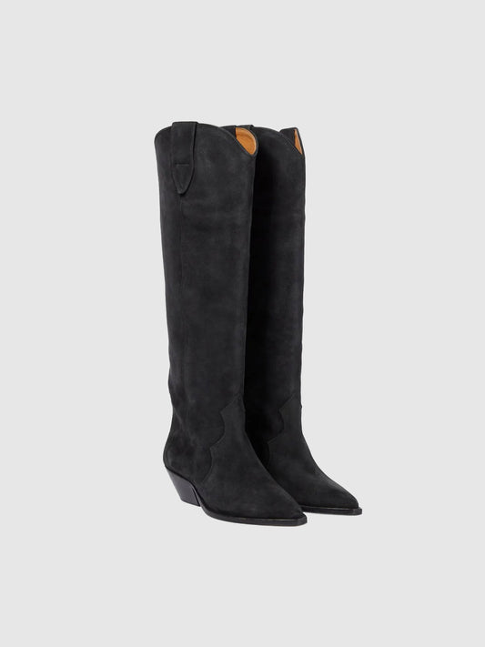 Denvee suede knee-high boots