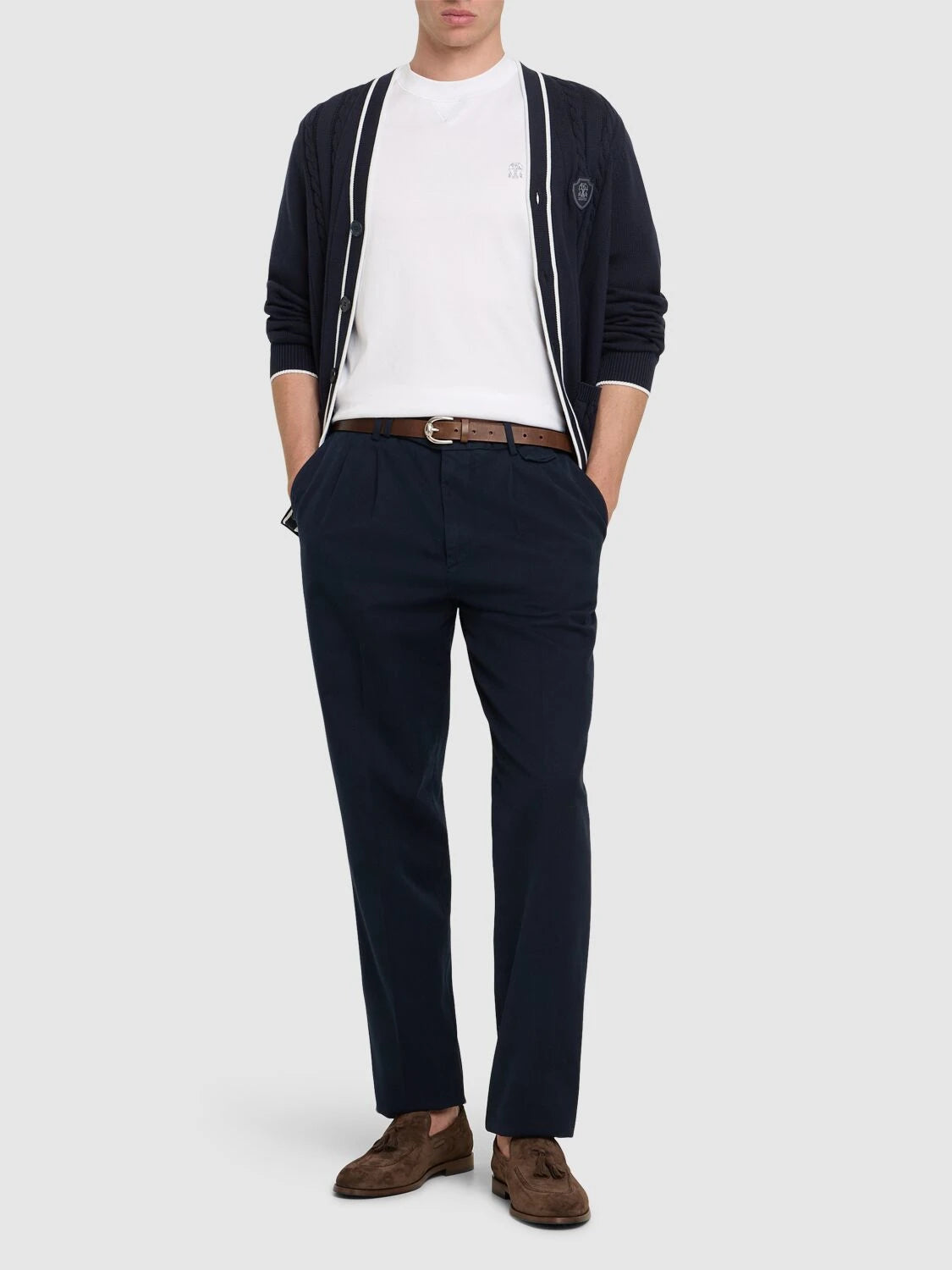Brunello Cucinelli cotton logo t-shirt