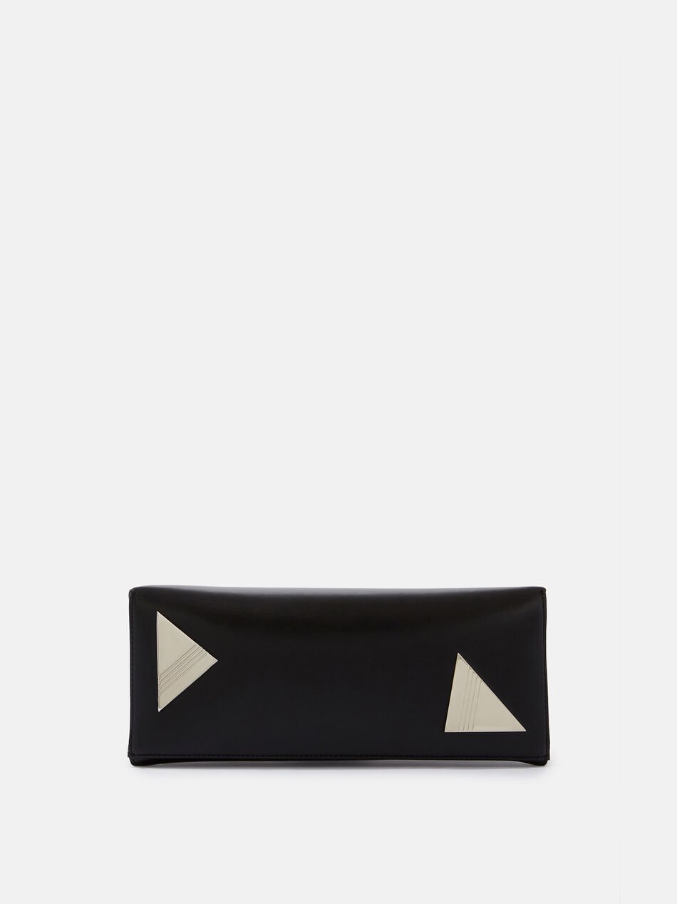 8.30 PM suede clutch