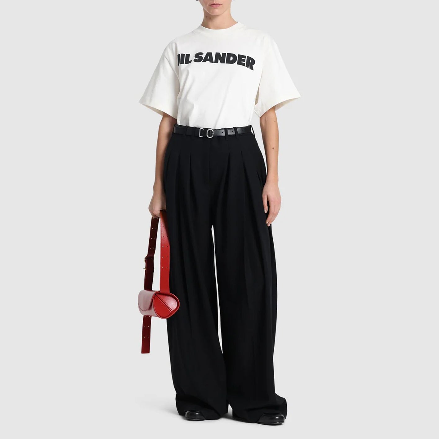 Logo printed heavy cotton jersey t-shirt