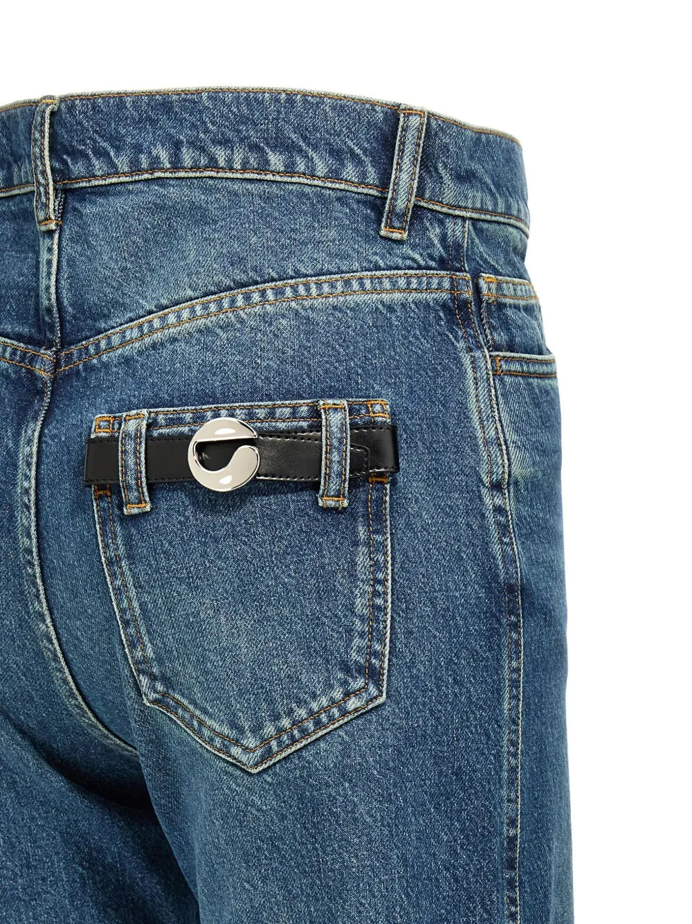 Strap jeans