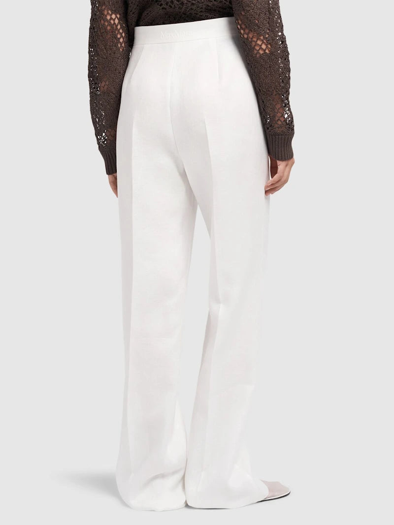 Aversa linen wide pants