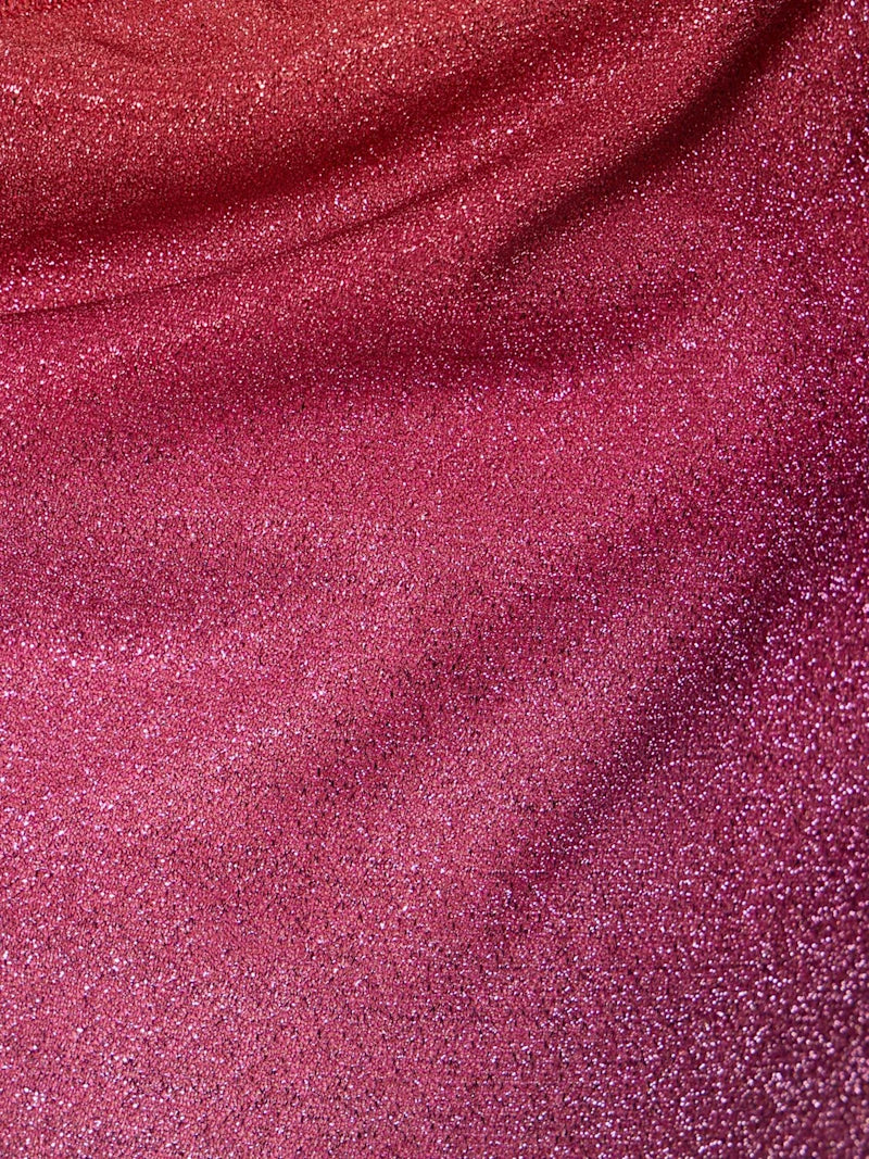 Lumiere shade lurex mini skirt