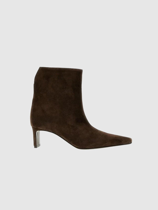 'Ona' ankle brown boots