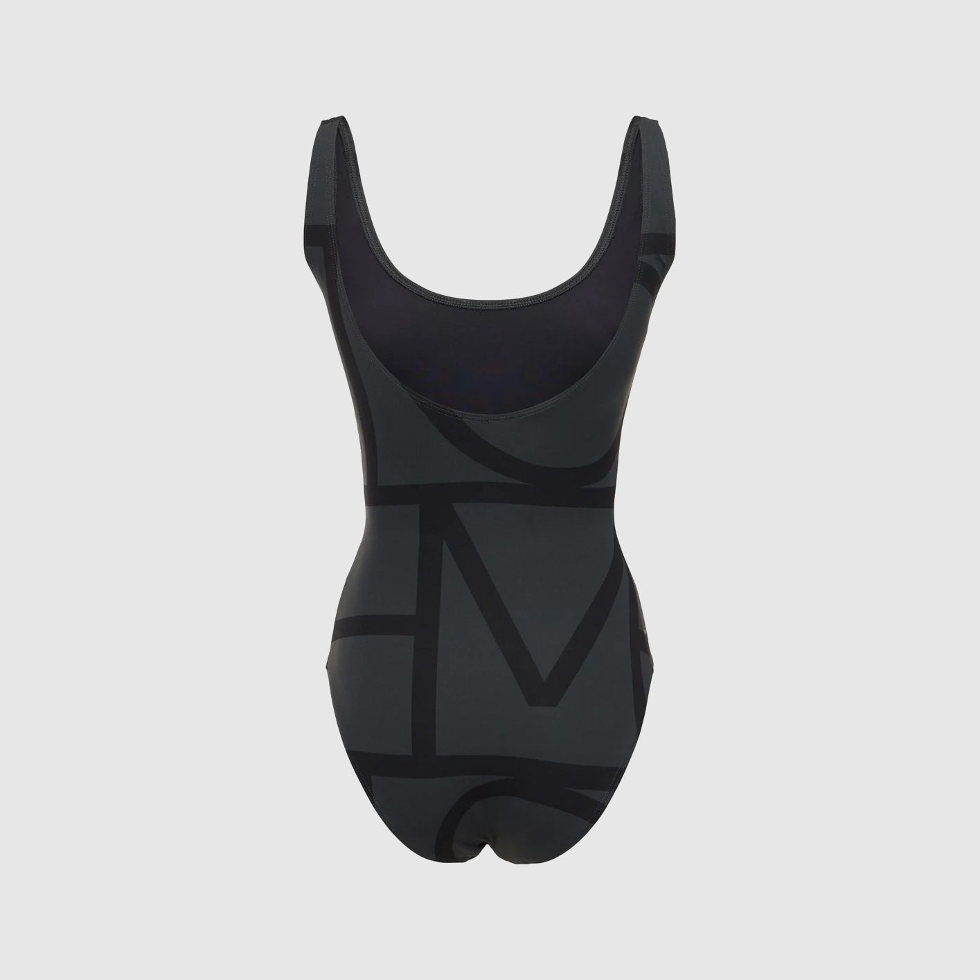 Monogram black swimsuit