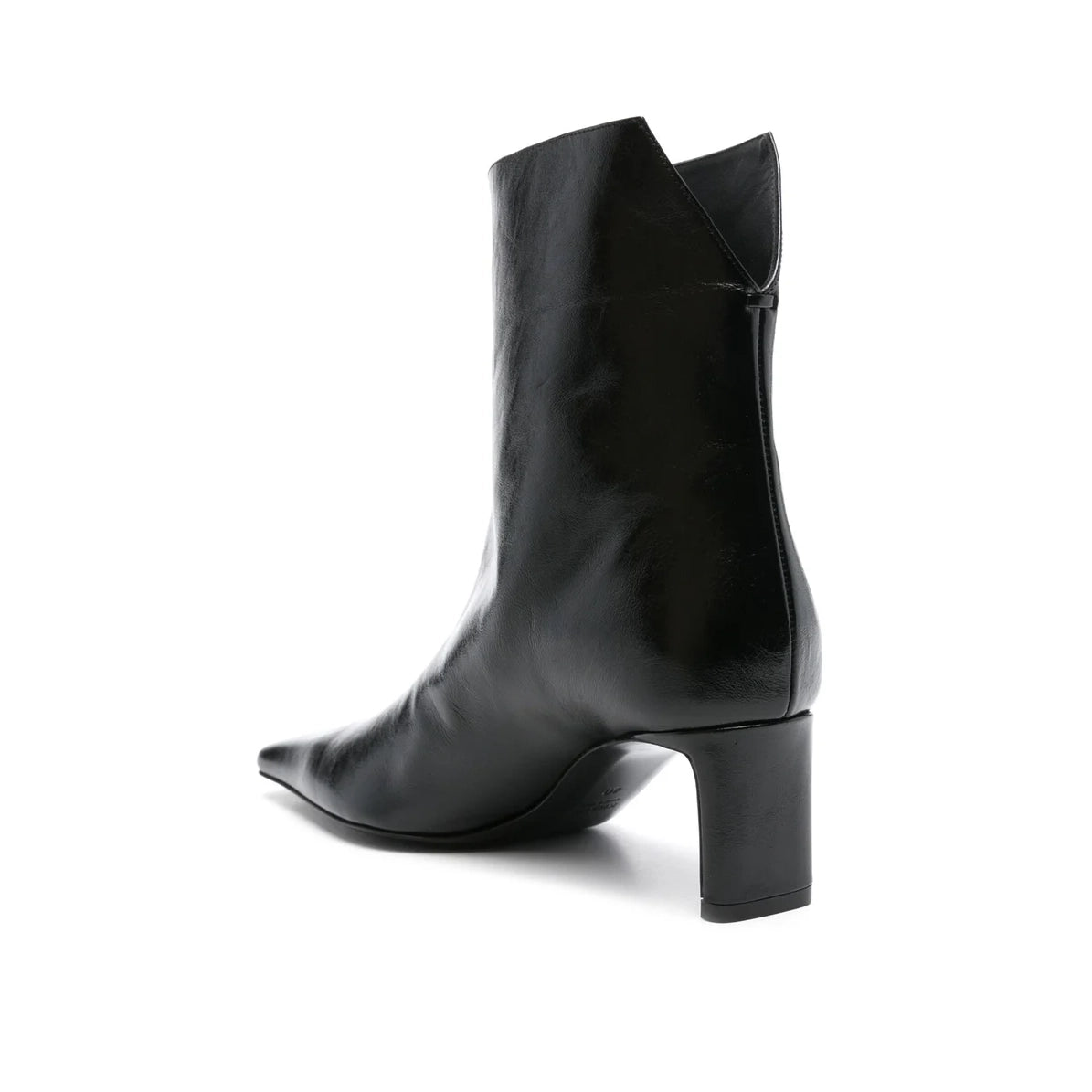 'Ona' ankle black boots