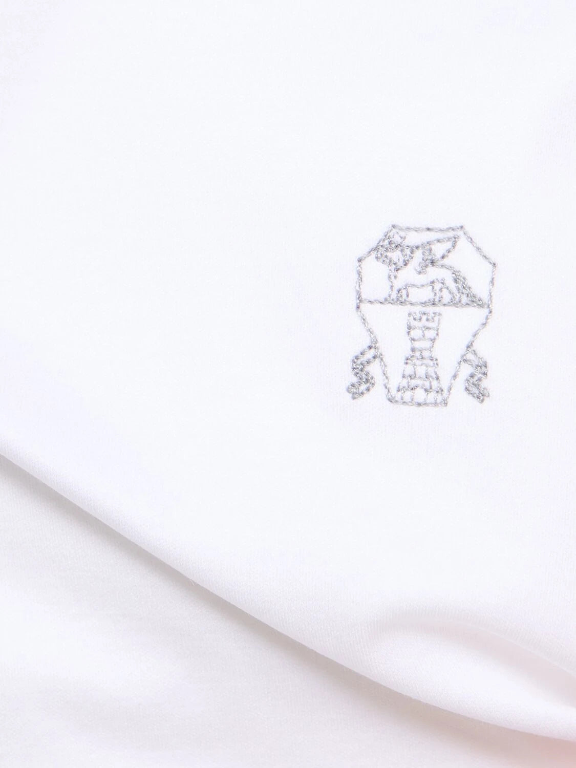 Brunello Cucinelli cotton logo t-shirt