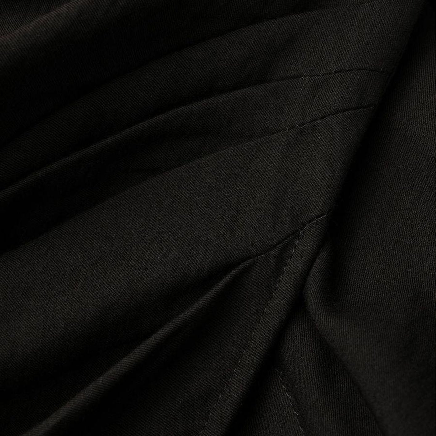 La Robe Bahia black Knotted Mini Dress