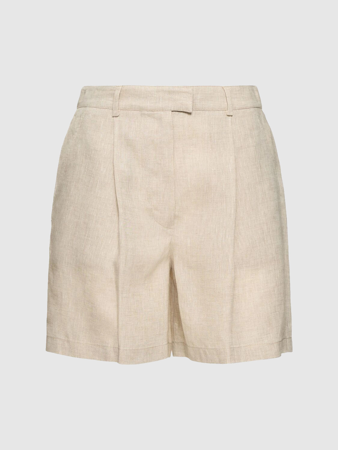 Light linen Bermuda shorts