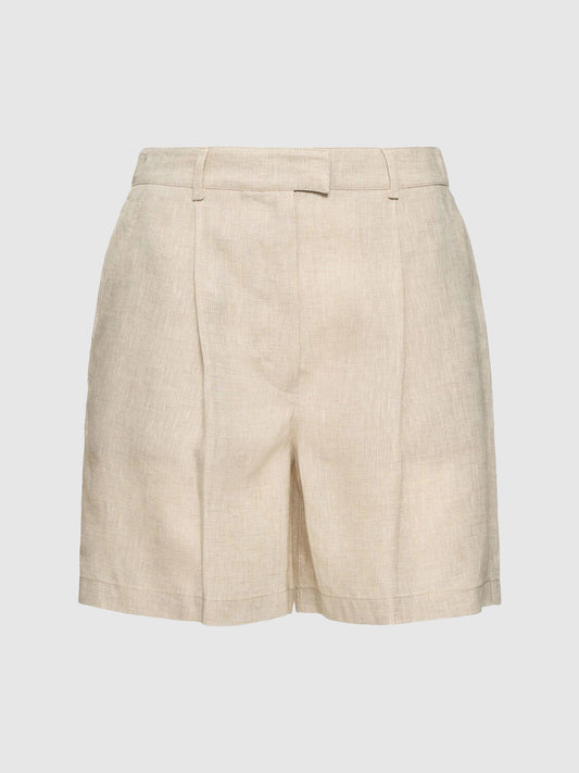Light linen Bermuda shorts
