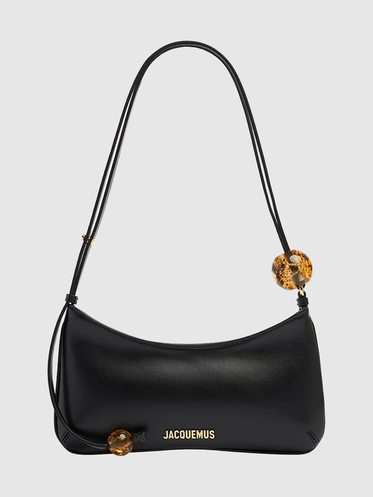 Le Bisou Perle smooth leather bag