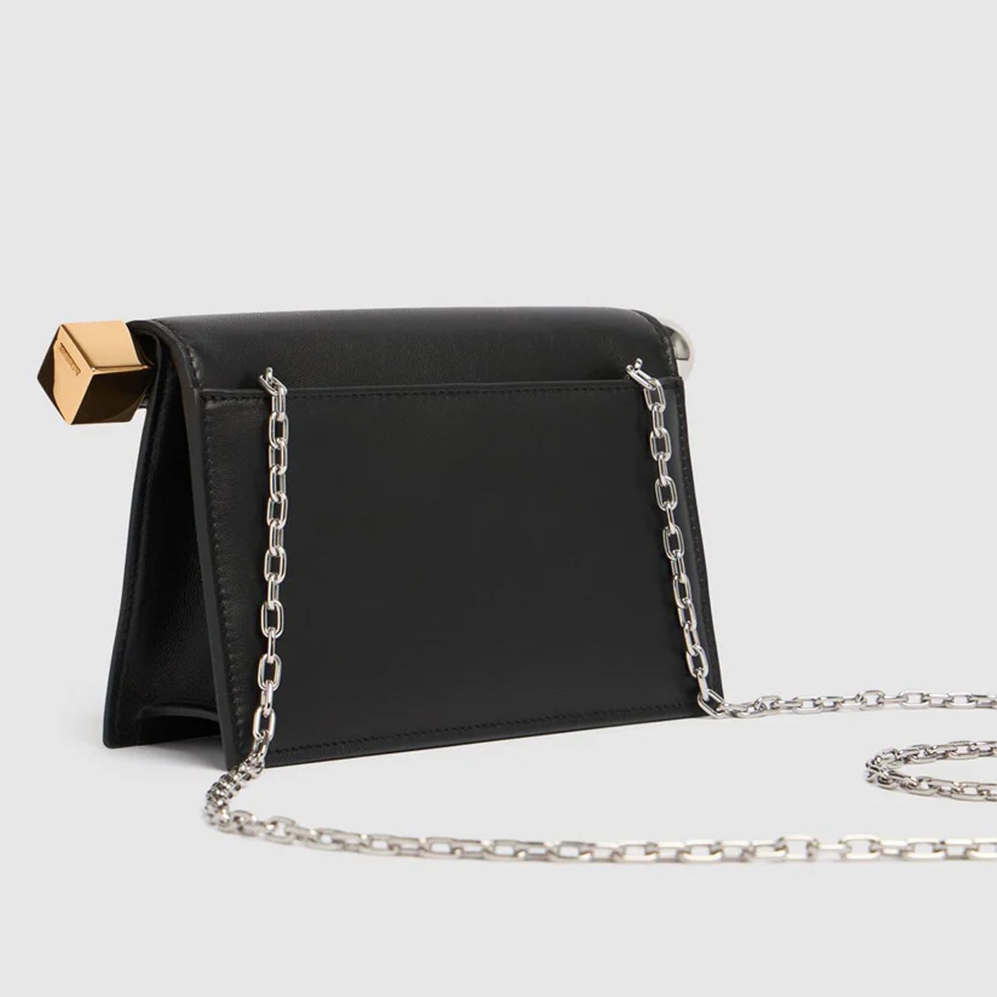 La Petite Pochette Rond leather clutch