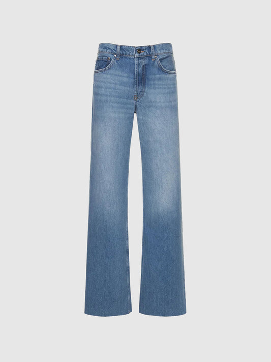 Hugh high rise straight jeans