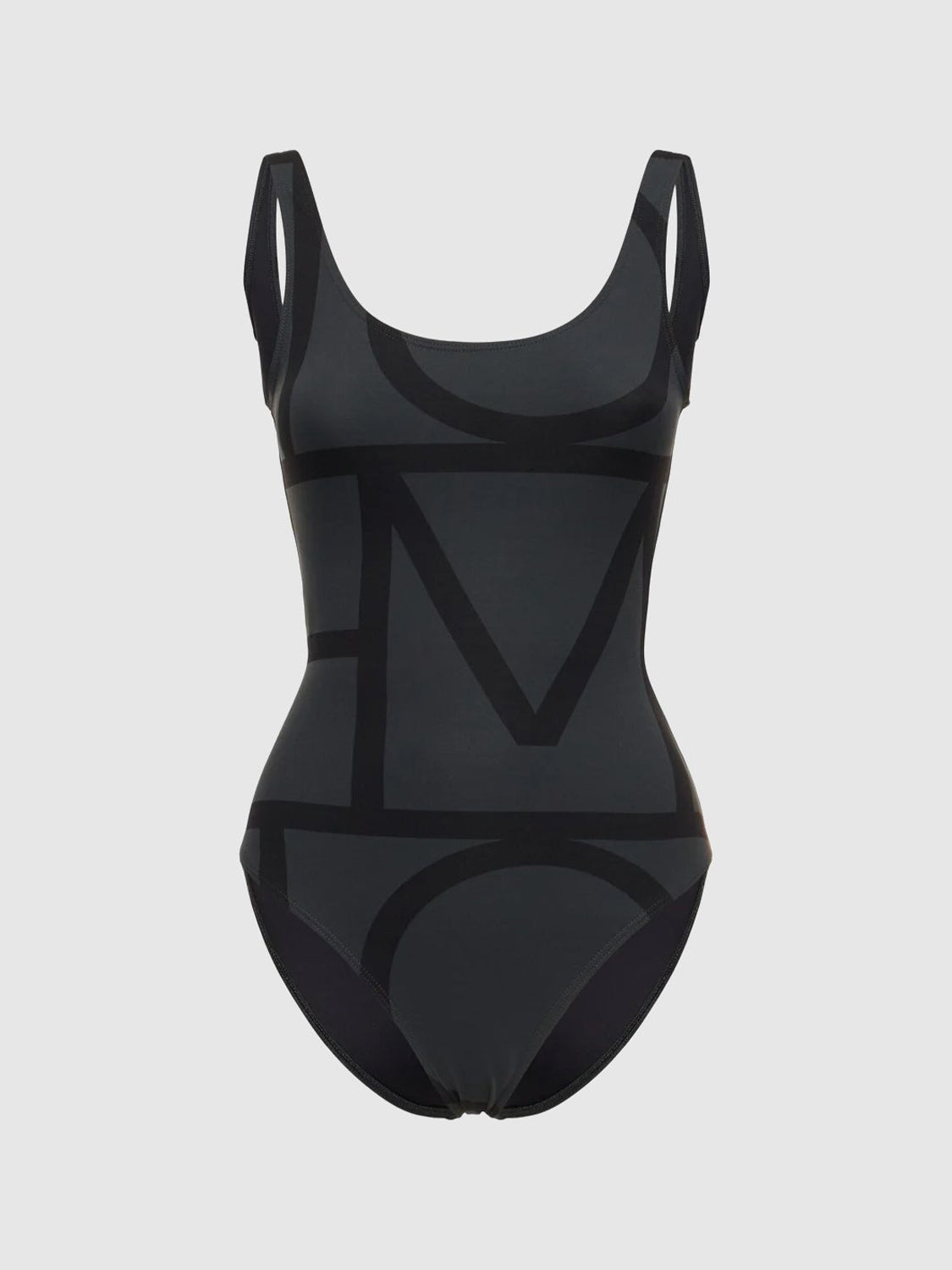 Monogram black swimsuit