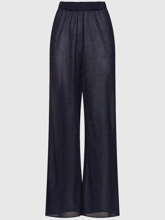 Lumiere lurex straight pants