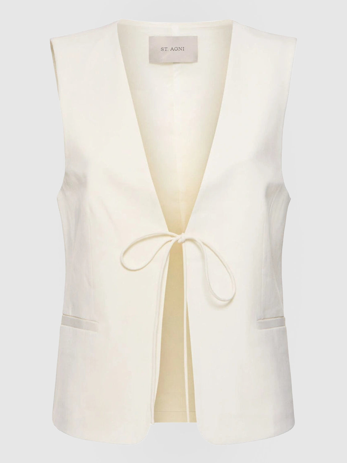 Rouleau stretch wool vest