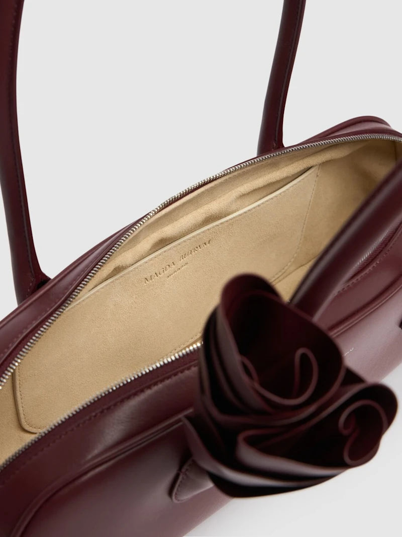 Brigitte Trapeze leather shoulder bag