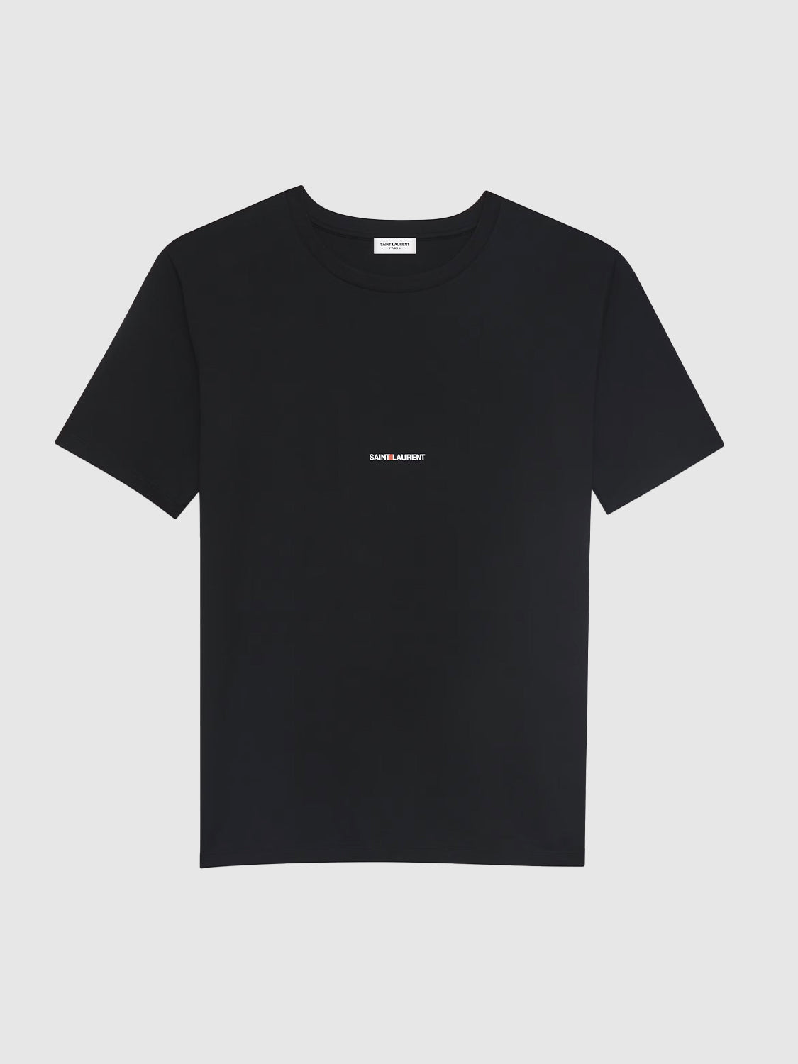 'Saint Laurent rive gauche' black T-shirt