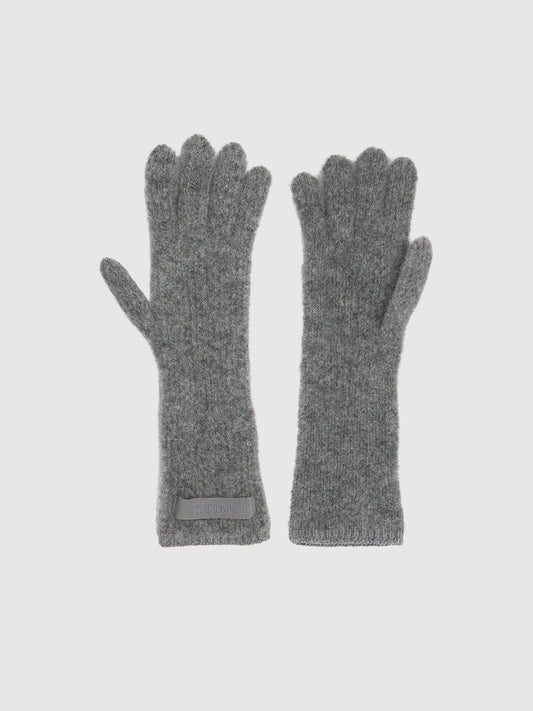 Les Gants Gros Grain alpaca blend gloves