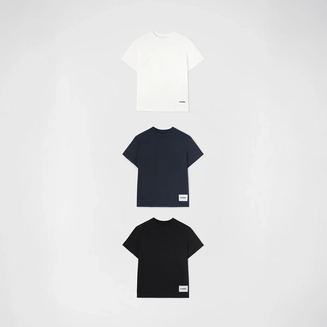 3-pack Logo patch T-shirt