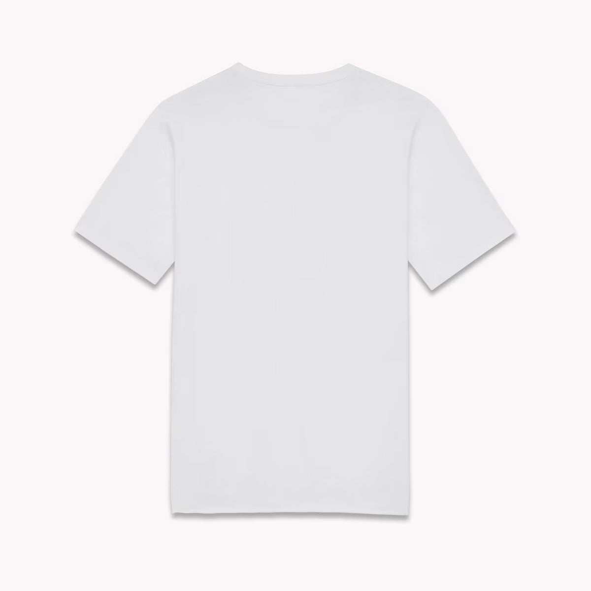 'Saint Laurent Rive gauche' white T-shirt
