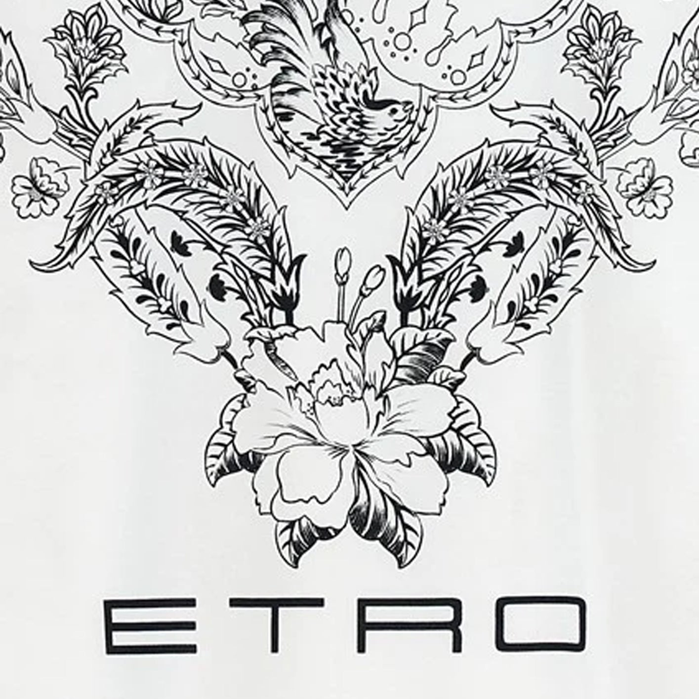 Floral print T-shirt