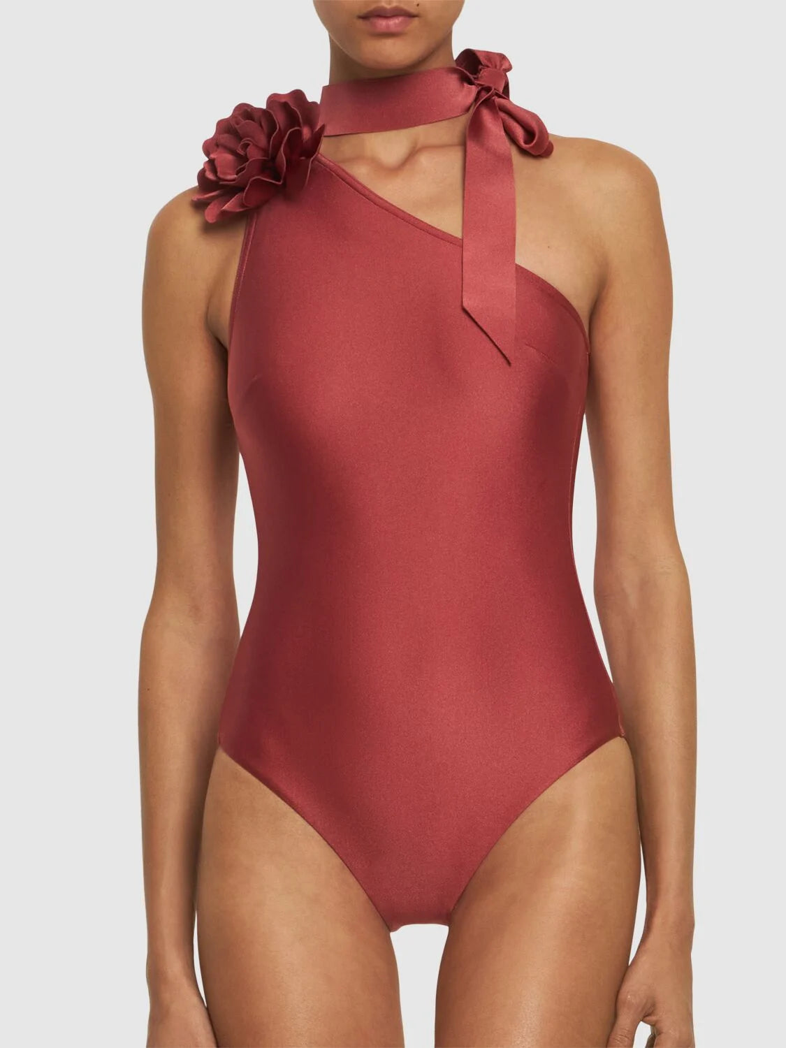 Waverly lycra one shoulder 1PC swimsuit